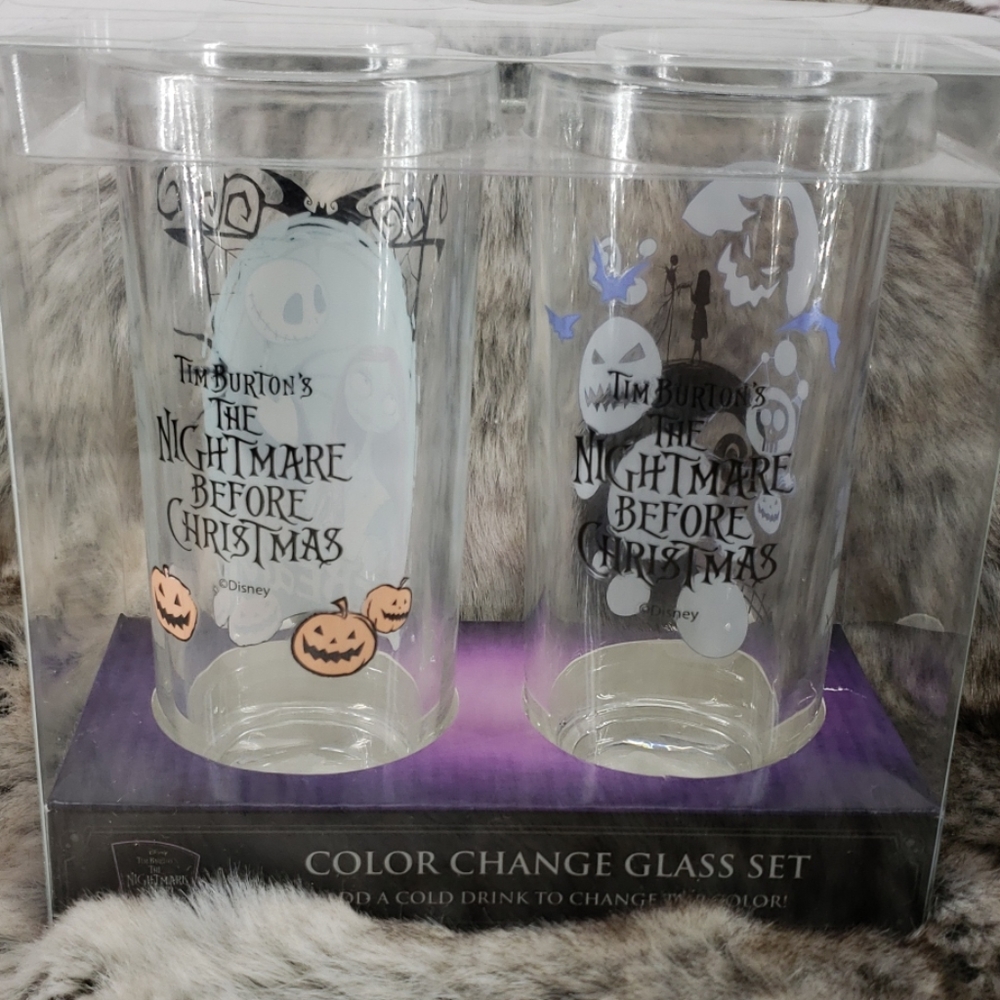 Disney Nightmare before Christmas glass cups - Picture 6 of 6